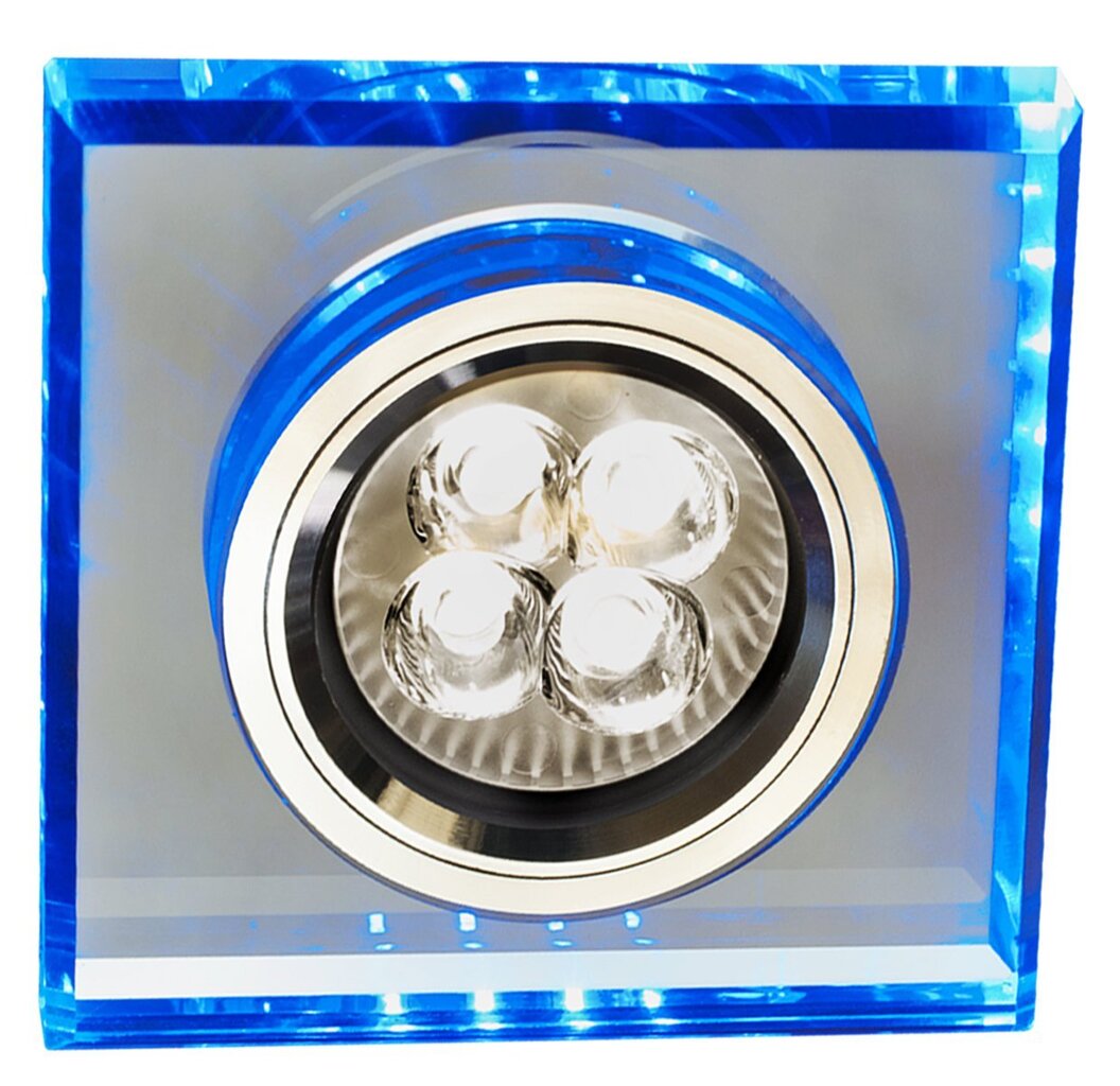 Süvistatav valgusti Candellux SS-22, sinine/läbipaistev hind ja info | Süvistatavad ja LED valgustid | kaup24.ee