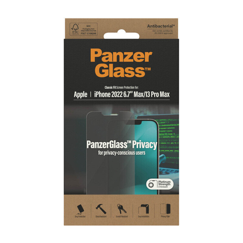 PanzerGlass iPhone 14 Plus/13 Pro Max hind ja info | Ekraani kaitsekiled | kaup24.ee