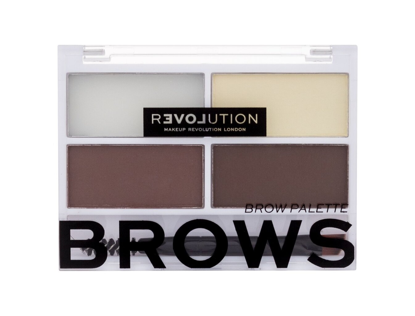 Kulmuvärvipalett Revolution Relove Cult Brow, 3,2 g, Dark цена и информация | Kulmuvärvid, -pliiatsid | kaup24.ee