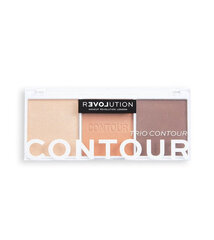 Палетка для контурирования лица Revolution Relove Colour Play Trio, 6 г, Bronze Sugar цена и информация | Пудры, базы под макияж | kaup24.ee