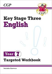 New KS3 English Year 7 Targeted Workbook (with answers) hind ja info | Noortekirjandus | kaup24.ee