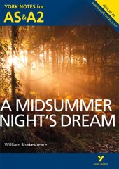 Midsummer Night's Dream: York Notes for AS & A2 hind ja info | Ajalooraamatud | kaup24.ee
