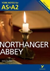Northanger Abbey: York Notes for AS & A2 hind ja info | Ajalooraamatud | kaup24.ee