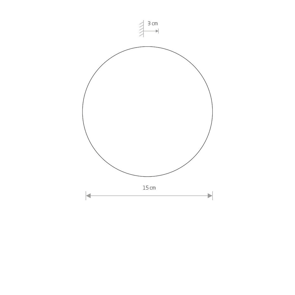 Seinavalgusti Nowodvorski RING LED S 7637 hind ja info | Seinavalgustid | kaup24.ee