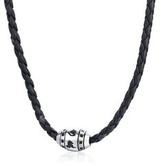 Ожерелье с кожаным ремешком №4 цена и информация | Украшение на шею | kaup24.ee