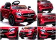 Elektriauto MERCEDES GLA45, puldiga, punaseks lakitud hind ja info | Laste elektriautod | kaup24.ee