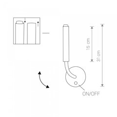 Seinavalgusti Nowodvorski STALACTITE 8351 hind ja info | Seinavalgustid | kaup24.ee