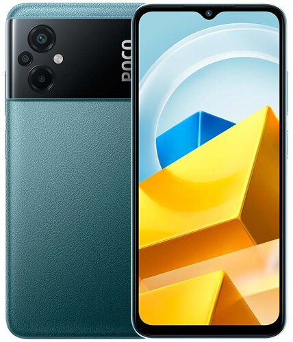 Poco M5 4/64GB MZB0CA1EU Green цена и информация | Telefonid | kaup24.ee