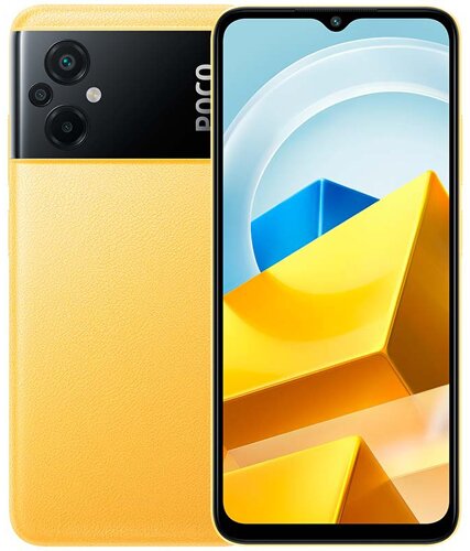 Poco M5 4/64GB MZB0C9FEU Yellow цена и информация | Telefonid | kaup24.ee