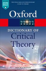 Dictionary of Critical Theory 2nd Revised edition цена и информация | Исторические книги | kaup24.ee