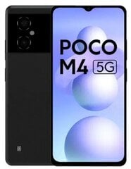 Poco M4 5G 6/128GB Power Black MZB0BEGEU цена и информация | Мобильные телефоны | kaup24.ee