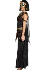 Kleopatra kostüüm, must/kuldne hind ja info | Karnevali kostüümid | kaup24.ee