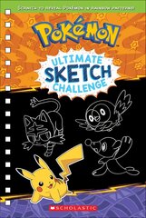 Ultimate Sketch Challenge (Pokemon) 2nd edition цена и информация | Книги для подростков и молодежи | kaup24.ee