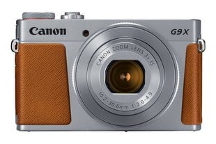 Fotokaamera Canon PowerShot G9 X Mark II, Hõbedane цена и информация | Фотоаппараты | kaup24.ee