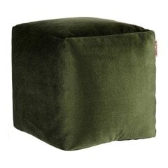 Пуф, 30x30x30 cм, зеленый цена и информация | Кресла-мешки и пуфы | kaup24.ee