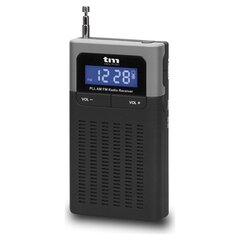 Transistorraadio TM Electron must цена и информация | Радиоприемники и будильники | kaup24.ee