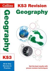 KS3 Geography All-in-One Complete Revision and Practice: Ideal for Years 7, 8 and 9 edition, KS3 Geography All-in-One Revision and Practice цена и информация | Книги для подростков и молодежи | kaup24.ee