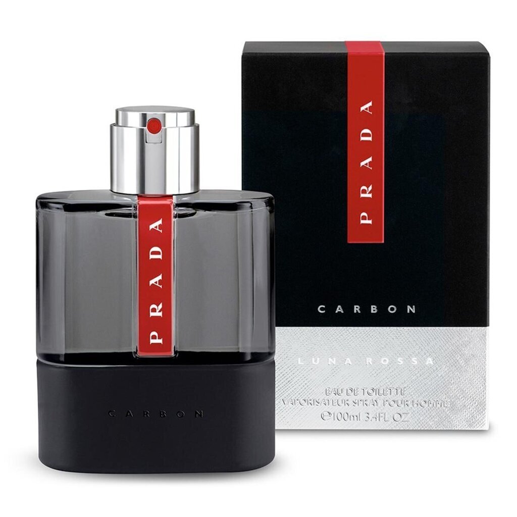 Meeste tualettvesi Prada Luna Rossa Carbon EDT, 100 ml цена и информация | Meeste parfüümid | kaup24.ee