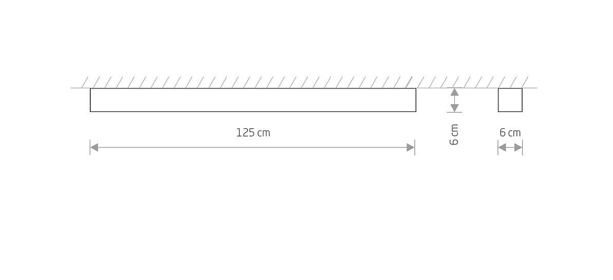 Laevalgusti Nowodvorski SOFT CEILING LED 120X6 7536 hind ja info | Laelambid | kaup24.ee