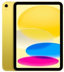 iPad 10.9" Wi-Fi + Cellular 256ГБ - Yellow 10th Gen - MQ6V3HC/A цена и информация | Apple Планшетные компьютеры, электронные книги | kaup24.ee