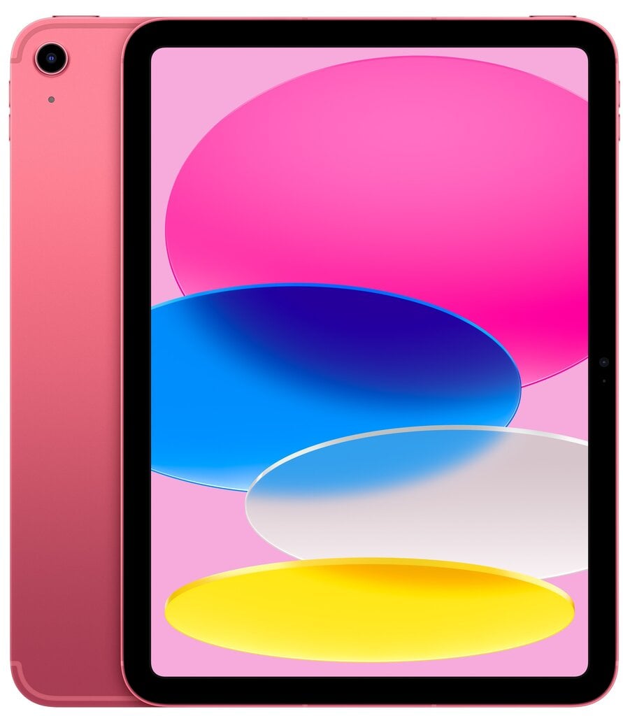 iPad 10.9" Wi-Fi + Cellular 64GB - Pink 10th Gen - MQ6M3HC/A цена и информация | Tahvelarvutid | kaup24.ee