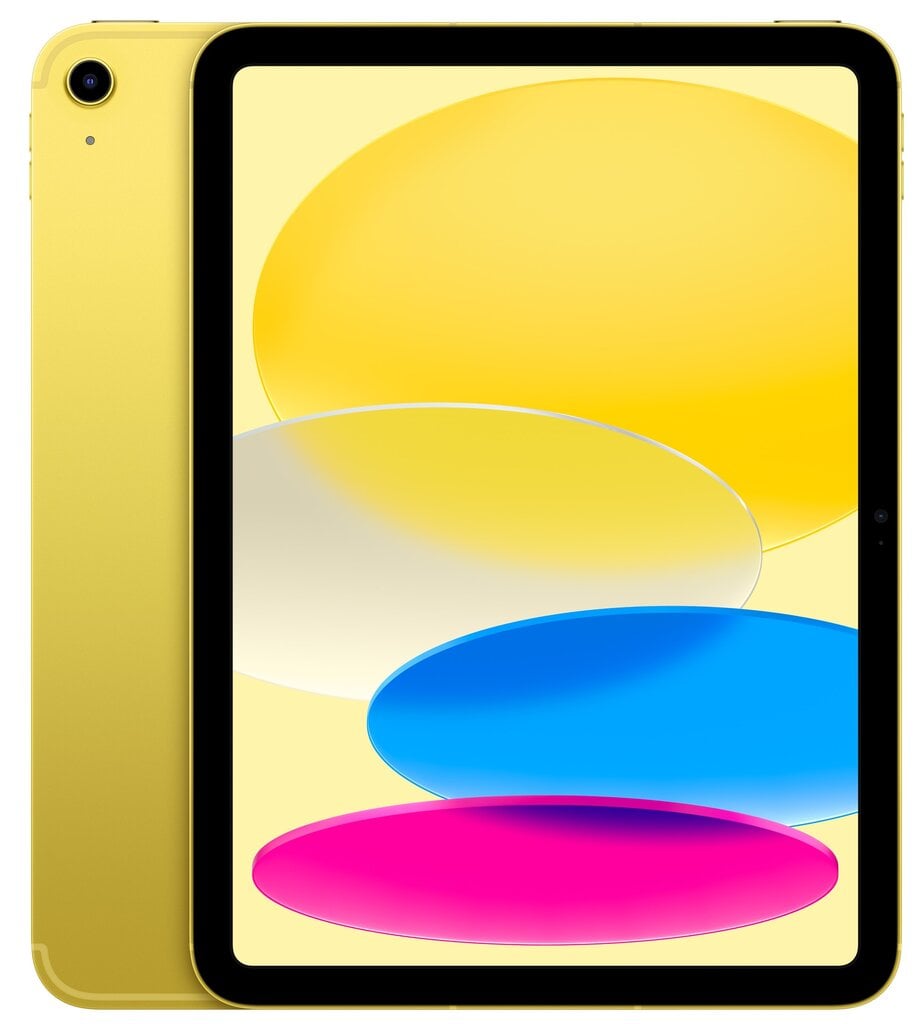 iPad 10.9" Wi-Fi + Cellular 64GB - Yellow 10th Gen - MQ6L3HC/A цена и информация | Tahvelarvutid | kaup24.ee