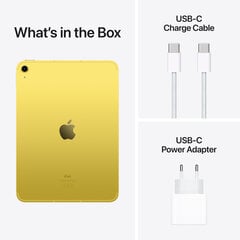 iPad 10.9" Wi-Fi + Cellular 64ГБ - Yellow 10th Gen - MQ6L3HC/A цена и информация | Apple Планшетные компьютеры, электронные книги | kaup24.ee