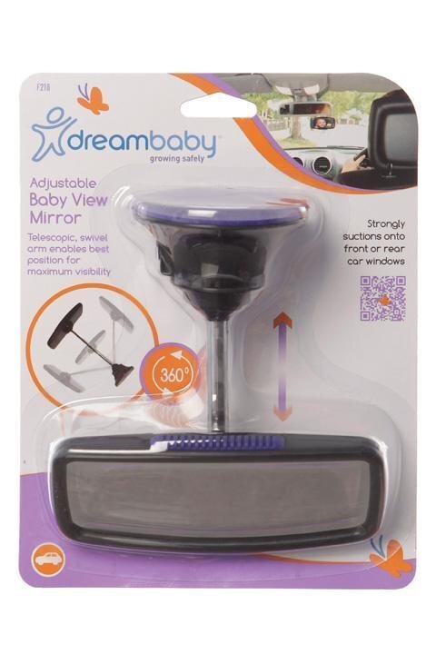 Reguleeritav tahavaatepeegel Dreambaby® Deluxe hind ja info | Autoistmete lisavarustus | kaup24.ee