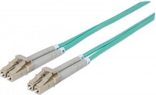 Оптоволоконный кабель Intellinet OM3 50/125 MM LC-LC Дуплекс 5 м цена и информация | Кабели и провода | kaup24.ee