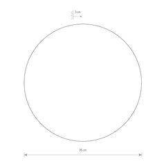 Seinavalgusti Nowodvorski RING LED L 7636 цена и информация | Настенные светильники | kaup24.ee