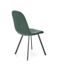 4 tooli komplekt Halmar K462, roheline цена и информация | Стулья для кухни и столовой | kaup24.ee