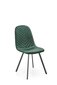 4 tooli komplekt Halmar K462, roheline цена и информация | Söögitoolid, baaritoolid | kaup24.ee
