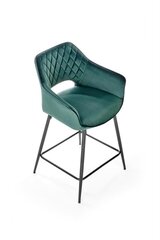 Набор из 2 барных стульев Halmar H107, зеленый цена и информация | Стулья для кухни и столовой | kaup24.ee