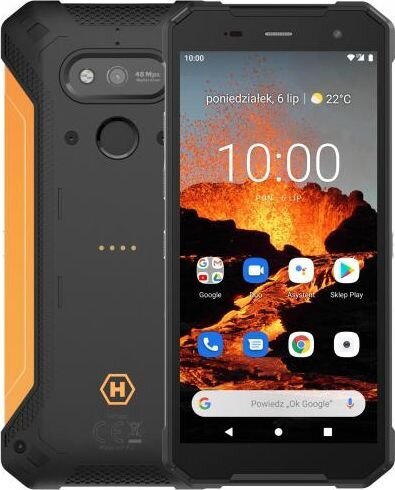 Hammer Explorer Plus 4/64GB Dual SIM Black/Orange цена и информация | Telefonid | kaup24.ee