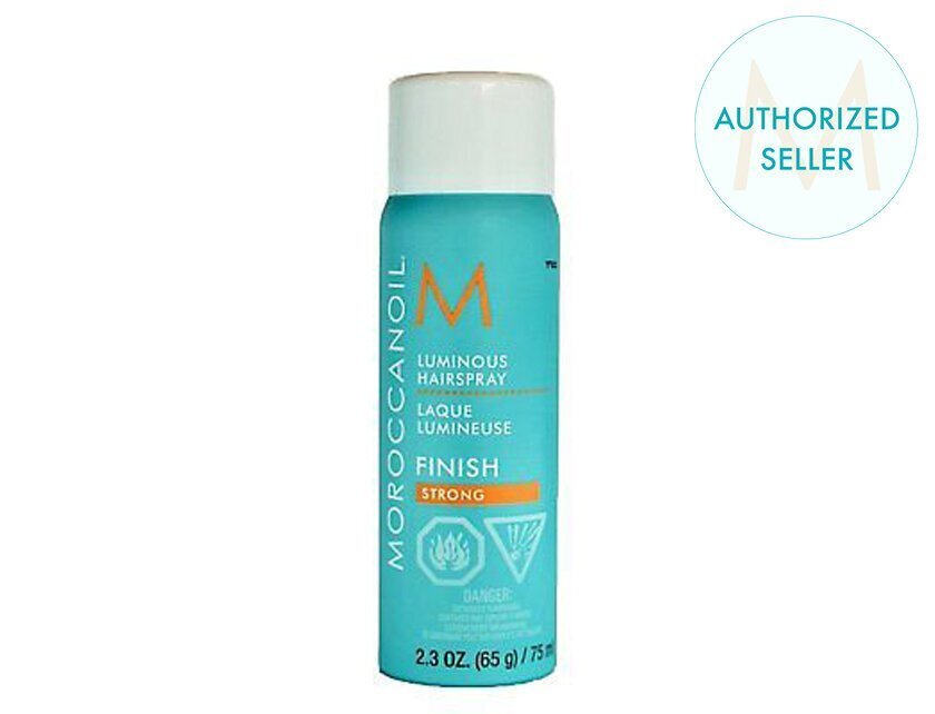 Tugev juukselakk Moroccanoil Luminous 75ml цена и информация | Viimistlusvahendid juustele | kaup24.ee