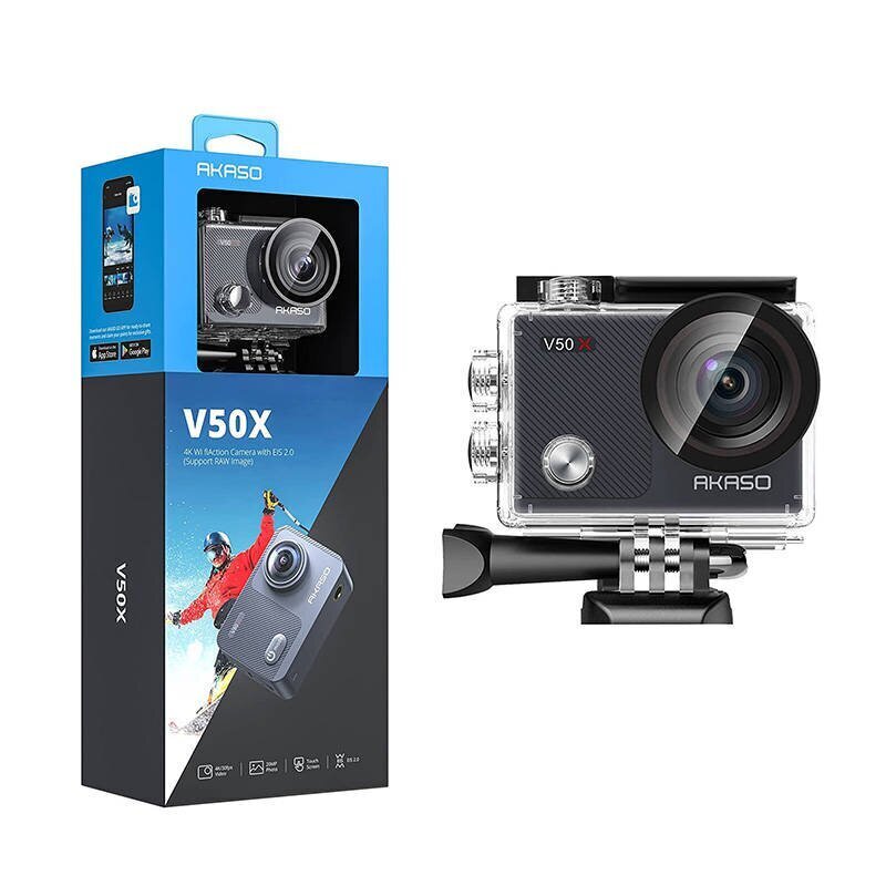 Akaso V50 X 4K Sports Camera цена и информация | Seikluskaamerad | kaup24.ee