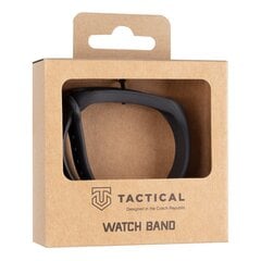 Tactical 820 Silicone Band for Xiaomi Mi Band 7 Black цена и информация | Аксессуары для смарт-часов и браслетов | kaup24.ee