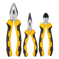 Deli Tools EDL2008-3 Universal pliers set 3 pcs hind ja info | Käsitööriistad | kaup24.ee