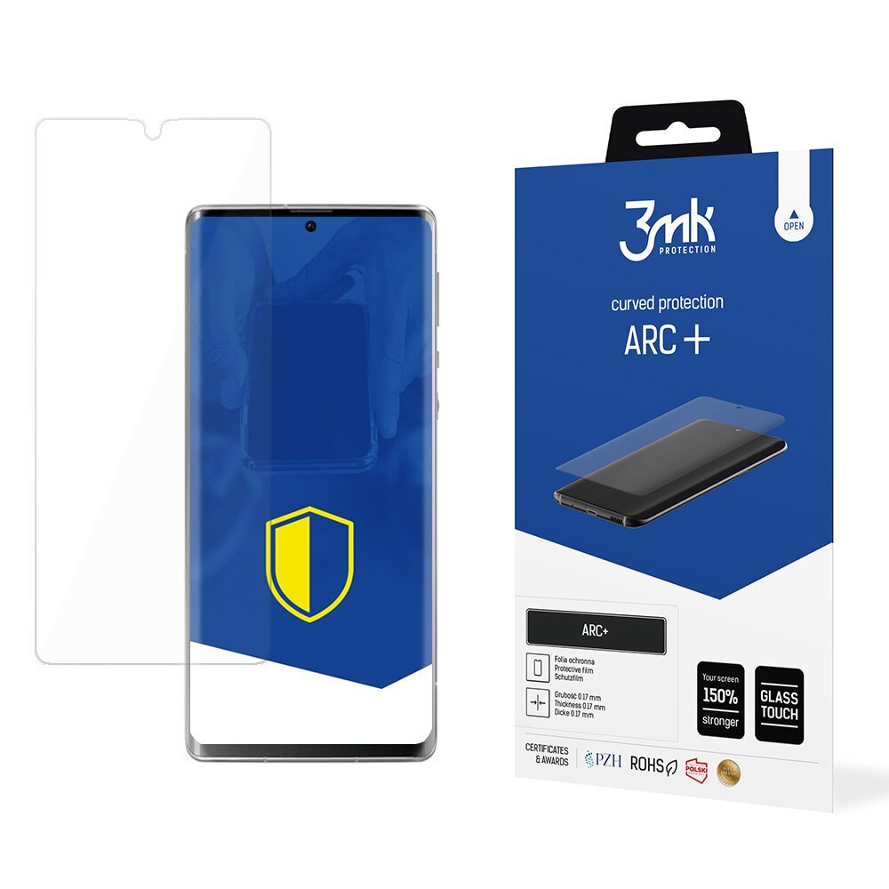 Sharp Aquos R6 - 3mk ARC+ screen protector цена и информация | Ekraani kaitsekiled | kaup24.ee