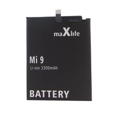Maxlife battery for Xiaomi Mi 9 BM3L 3300mAh цена и информация | Аккумуляторы для телефонов | kaup24.ee