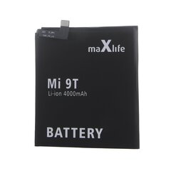 Maxlife battery for Xiaomi Mi 9T / Mi 9T Pro BP41 4000mAh hind ja info | Mobiiltelefonide akud | kaup24.ee