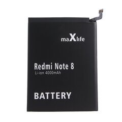 Maxlife battery for Xiaomi Redmi 7 / Redmi Note 8 / 8T BN46 4000mAh цена и информация | Аккумуляторы для телефонов | kaup24.ee