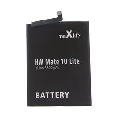 Maxlife battery for Huawei Mate 10 Lite / P30 Lite HB356687ECW 3500mAh цена и информация | Аккумуляторы для телефонов | kaup24.ee