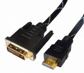 Brackton, HDMI/DVI, 1.5 m hind ja info | Kaablid ja juhtmed | kaup24.ee
