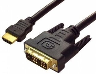 Kabelis Brackton HDMI - DVI 2.0m HD-Read v1.3 hind ja info | Kaablid ja juhtmed | kaup24.ee