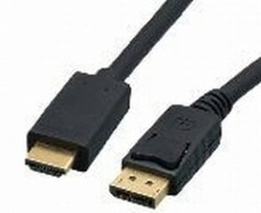 Brackton, DP/HDMI IC-Chip, 3 m цена и информация | Кабели и провода | kaup24.ee