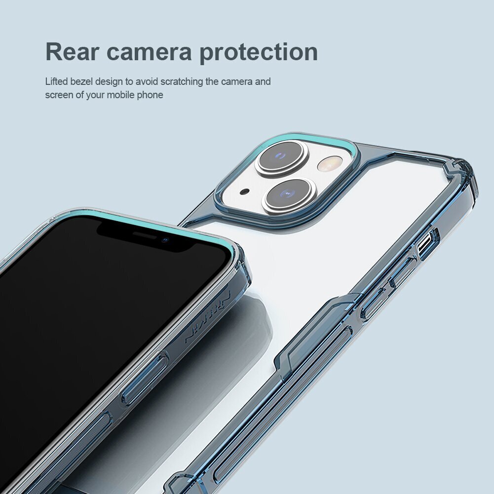 Nillkin Nature TPU PRO Cover for Apple iPhone 14 Blue цена и информация | Telefoni kaaned, ümbrised | kaup24.ee