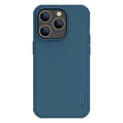 Nillkin Super Frosted PRO Back Cover for Apple iPhone 14 Pro Blue (Without Logo Cutout) цена и информация | Чехлы для телефонов | kaup24.ee