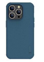 Nillkin Super Frosted PRO Back Cover for Apple iPhone 14 Pro Max Blue (Without Logo Cutout) цена и информация | Чехлы для телефонов | kaup24.ee