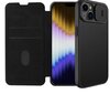 Nillkin Qin Book PRO Cloth Case for Apple iPhone 14 Classic Black hind ja info | Telefoni kaaned, ümbrised | kaup24.ee